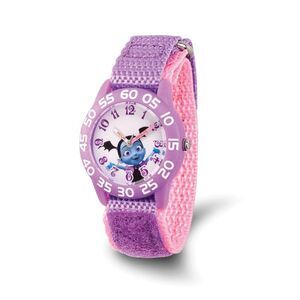 Disney Girls Vampirina Purple Acrylic Time Teacher Watch